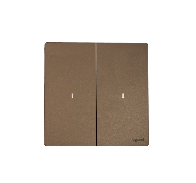 Legrand Mallia Senses 20A 兩位燈曲掣連指示燈