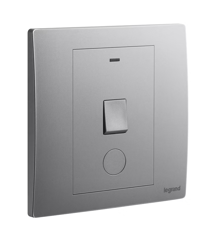 Legrand Mallia Senses  20A單位 燈曲 連出線孔