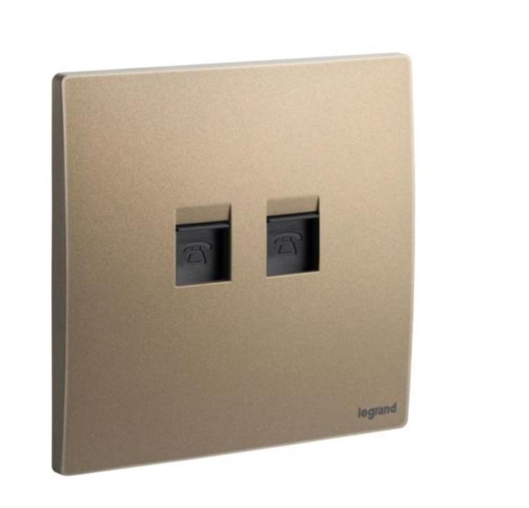 Legrand Mallia Senses  兩位電話面板(cat 3)第三類