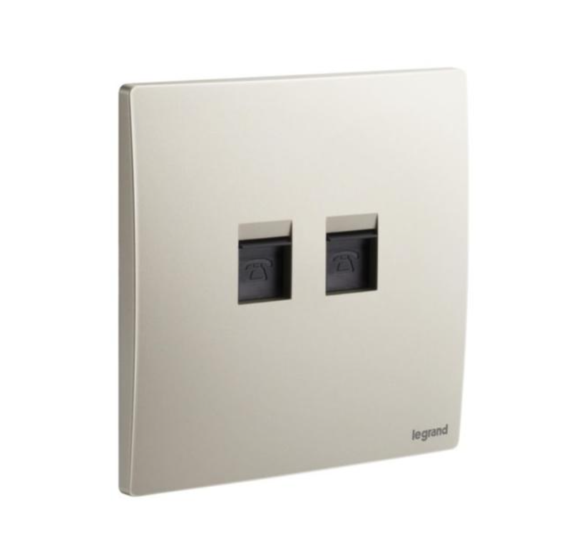 Legrand Mallia Senses  兩位電話面板(cat 3)第三類