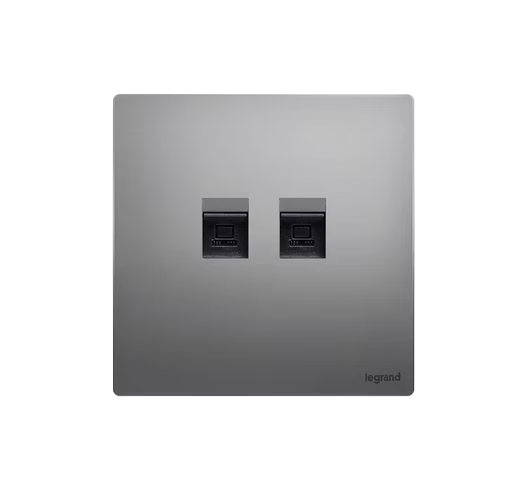 Legrand Mallia Senses  兩位RJ45 CAT6 數據插座