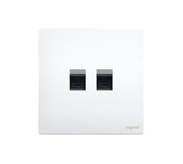 Legrand Mallia Senses  兩位RJ45 CAT6 數據插座