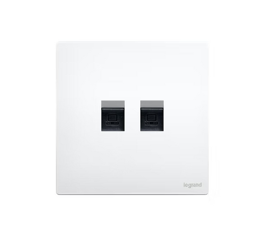 Legrand Mallia Senses  兩位RJ45 CAT6 數據插座