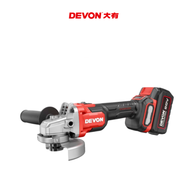 Devon 大有 20V 4"角磨機三段調速 2908-Li-20-100Q (淨機)