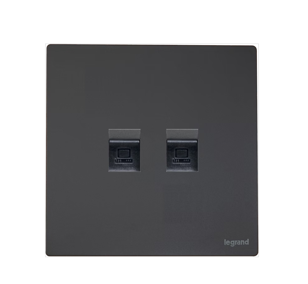 Legrand Mallia Senses  兩位RJ45 CAT6 數據插座