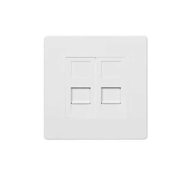 MK Aria 雅緻系列 孖位 CAT6數據插座