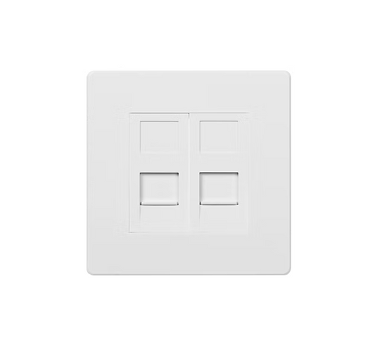 MK Aria 雅緻系列 孖位 CAT6數據插座