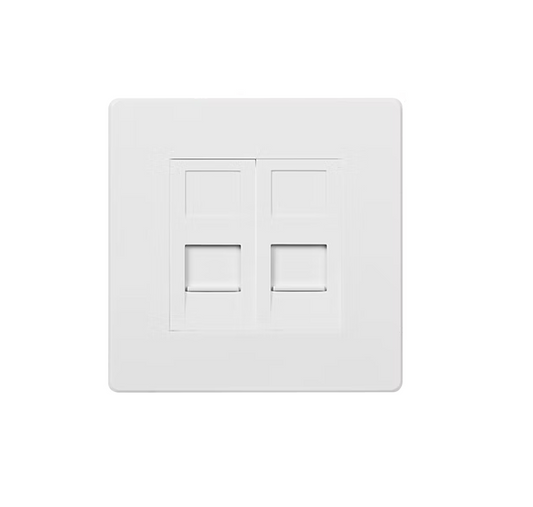 MK Aria 雅緻系列 CAT3兩位電話/CAT6數據座