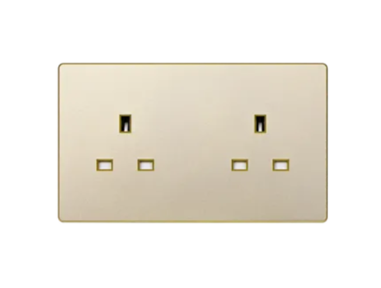 MK Aria 雅緻系列 兩位13A插座