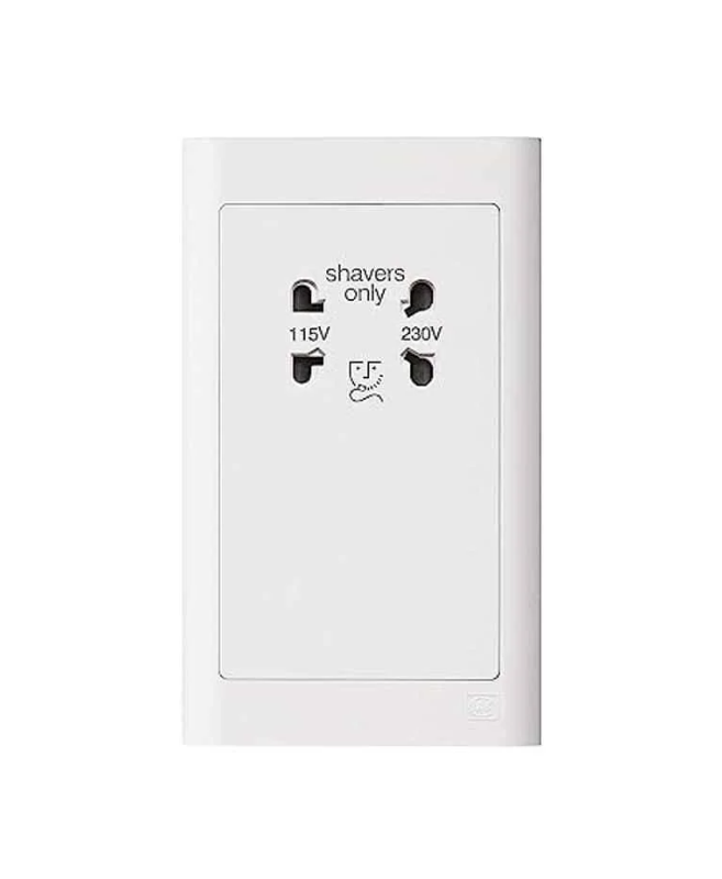 MK Aria 雅緻系列 110V/230V鬚刨插座