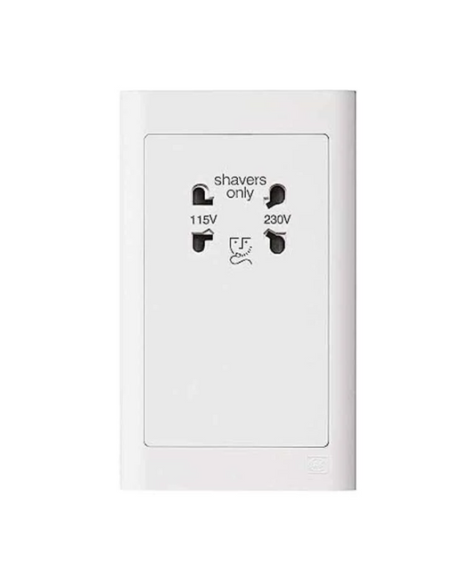 MK Aria 雅緻系列 110V/230V鬚刨插座