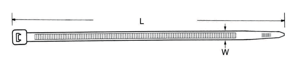 'YY' Cable Ties 尼龍索帶 (台灣製造)