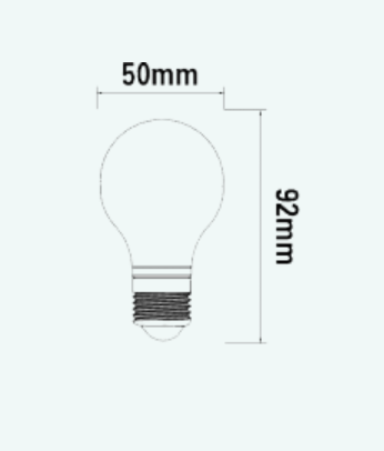 'OMNI' 5W LED A50 燈膽 E27/B22頭 (2700K/6500K)