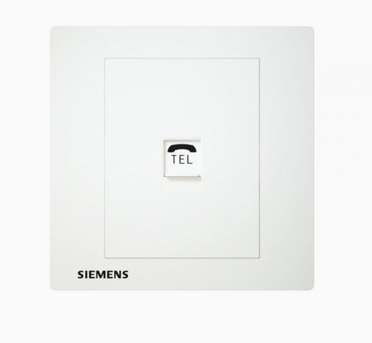 西門子 DELTA®relfa 單位電話插座RJ11