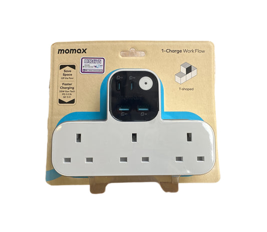 Momax USB + 3口T型插座