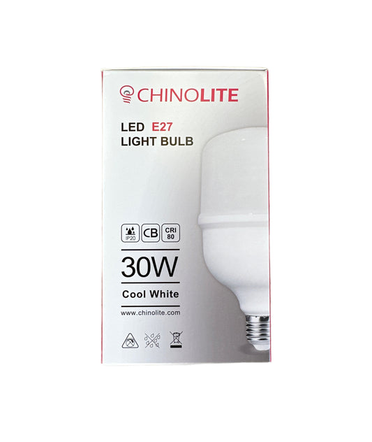 Chinolite 30W/50W E27 大燈膽