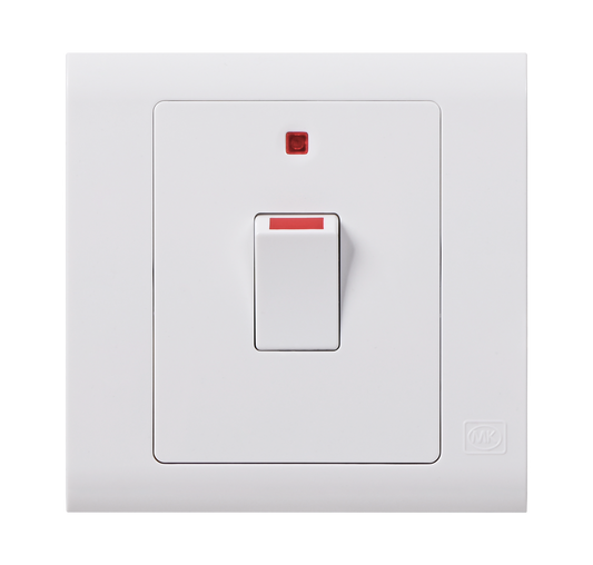 MK Essentials 意莎系列 20A單位雙極開關掣